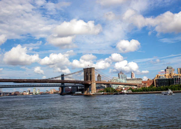 istock Brooklyn Bridge Elegance - New York City Icon 1596372933