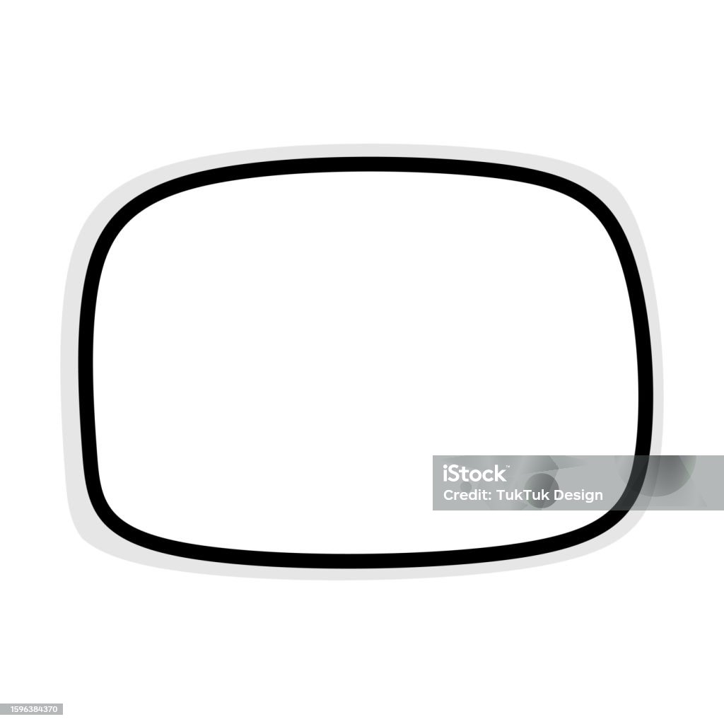 Rectangle Vector Text Abstract Rectangle Shape For Text Frame Background And Texture In A ...