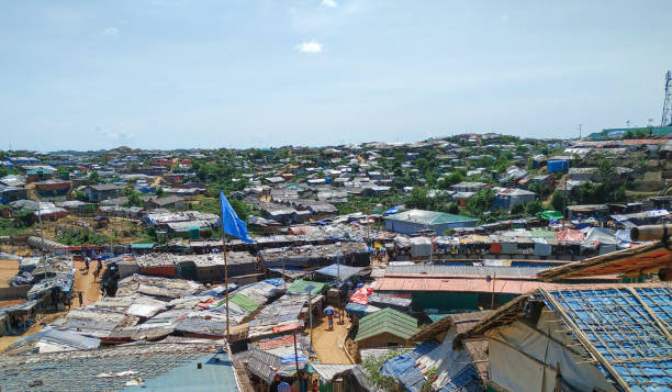 istock Rohingya refugee camp tent house world largest refugee camp 1596472264