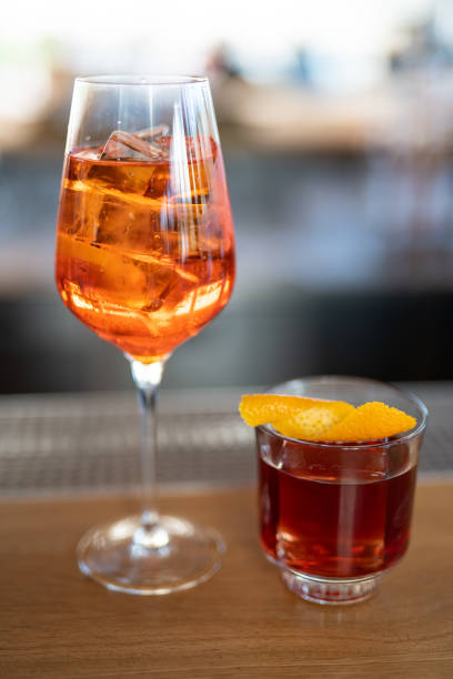 istock beautiful alcoholic cocktail on the bar counter 1596476564