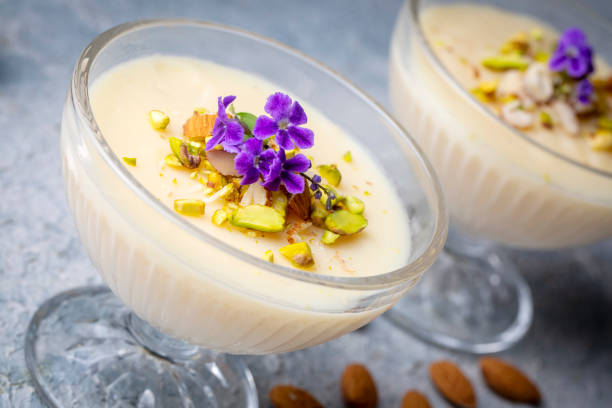 istock Traditional delicious Turkish Desserts; Keskul - Pudding 1596563830