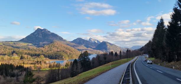 istock A mountain landscape in green next to the road 1596592843