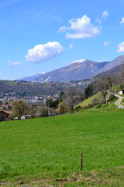 istock Beautiful rural landscape in springtime on a sunny day. 1596611985