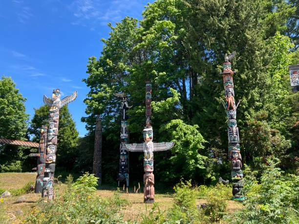 istock Totem poles in Vancouver, 2023 1596634502