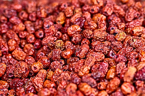 Jujube, Chinese dried red date fruit for sale on market
