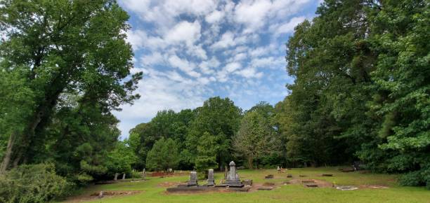 istock Old Cemetery by the Lake 1596694537