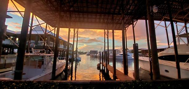 istock Summer Sunset on the Water 1596714689