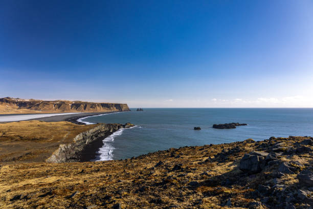 istock Beautiful and cold day in Dyrholaey peninsula in Iceland 1596720742