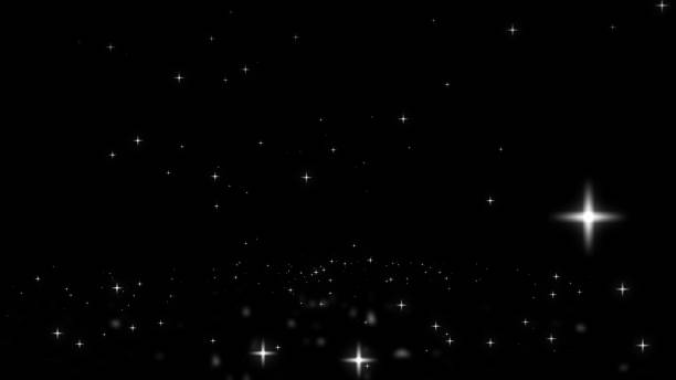 istock 4k Night sky with stars sparkling on black background 1596798636
