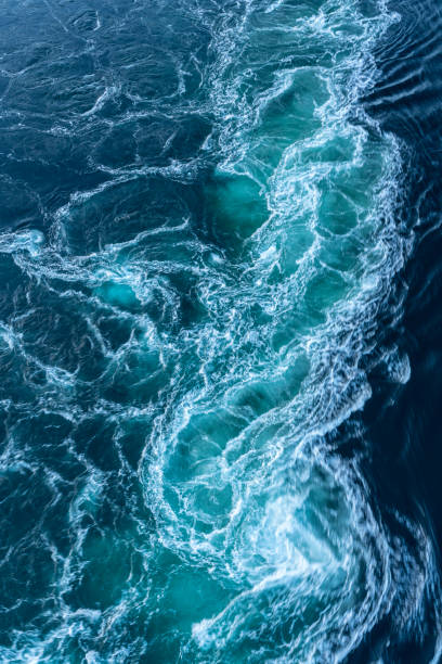 Tidal whirlpool at Fjord Saltfjorden in Bodo territory