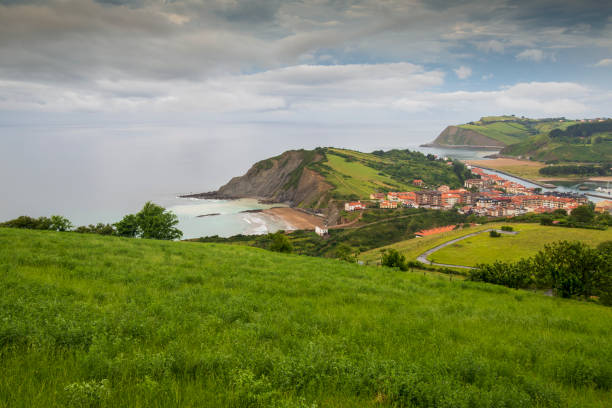 istock Zumaia coast in Gipuzkoa Basque country Spain 1596874242