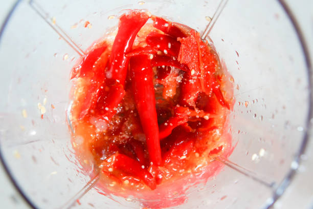 istock red chili pepper in the food processor view from above 1597251202