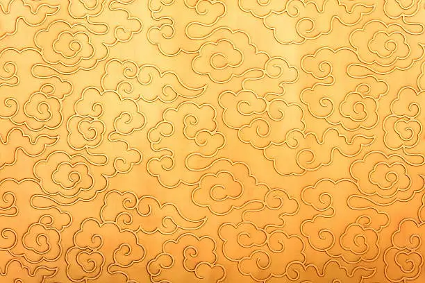 Chinese traditional pattern of auspicious clouds, on behalf of the auspicious significance.