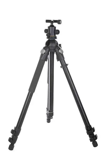 Tripod isolated on white