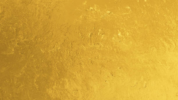 istock 3d illustration. Gold background or texture and gradients shadow 1597441345