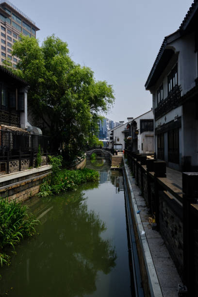 istock Chinese Architecture, a water town in Jiangnan. 1597472396