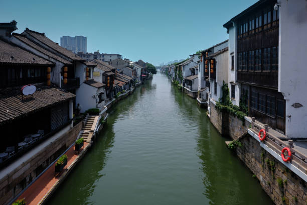 istock Chinese Architecture, a water town in Jiangnan. 1597472413
