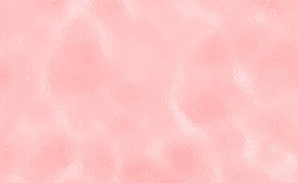 Abstract Pink white light neon soft glass background texture in pastel gradation
