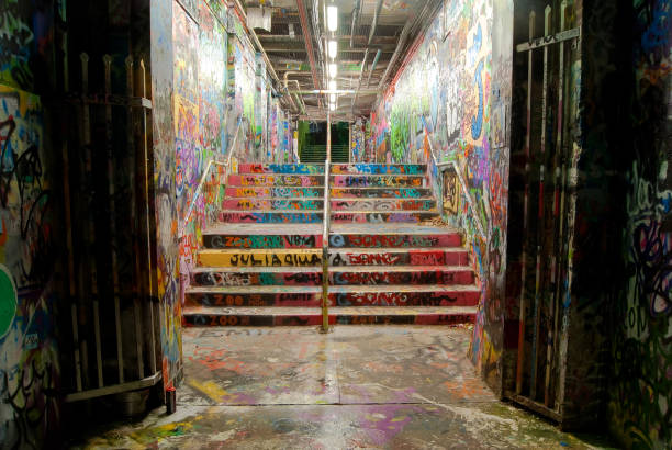 istock University of Sydney - Graffiti Tunnel 159757135