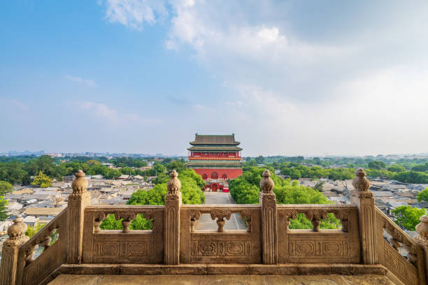 istock View of the Bell and Drum Tower in Beijing, China 1597611367