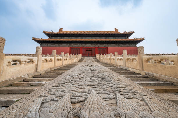 istock Ancient architecture of the Palace in Beijing, China 1597656177