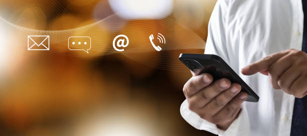 istock CONTACT US (Customer Support Hotline) (people CONNECT): call phone application Contact us or call our customer support hotline for service communication, customer information, and client global 1597729422