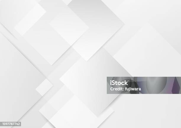 Silver Rectangular Background Silver Rectangle Abstract Image Background Stock Illustration ...