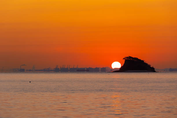Sunrise on Yeongjongdo Island, Incheon
