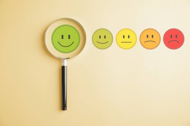 istock Customer satisfaction and evaluation post-service or marketing survey 1598040608