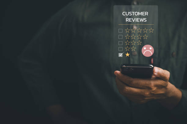 istock Unhappy client rates 1 star on social media using a smartphone 1598045126