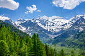 Alps in Austria during springtime