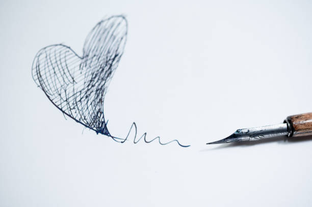 Free picture: drawing, art, ink, heart