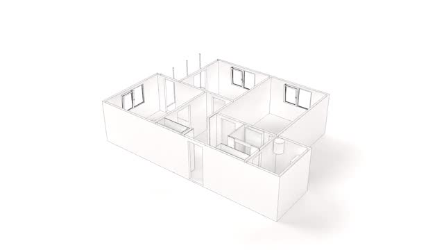 Room drawing modern house architectural Construction Business