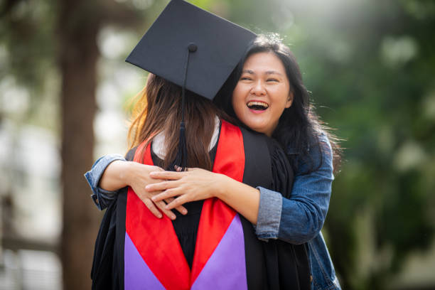 istock Proud Moments: A Mother's Joy at Her Daughter's Graduation 1598339521