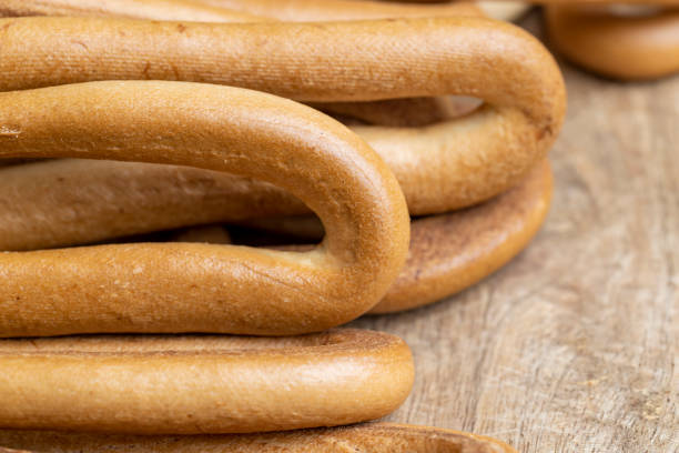 istock Wheat dried crispy long bagels 1598356997