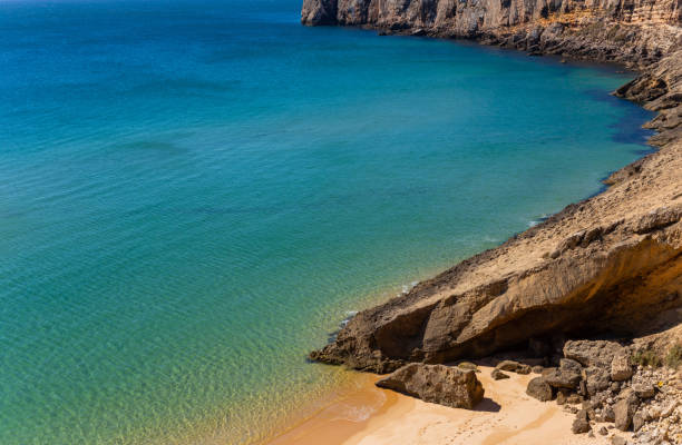 Cliffs in Sagres coast. Algarve, Portugal
