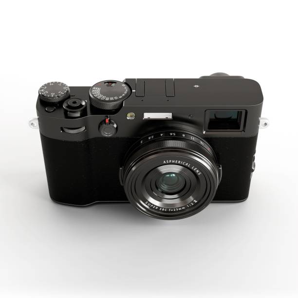 istock a compact camera on white with a lens attached to the front 1598361574