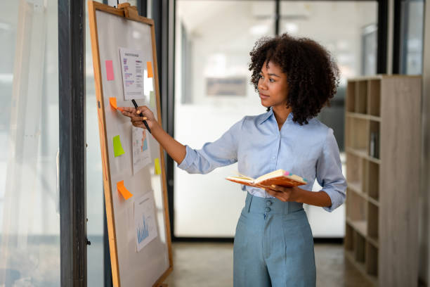 istock Businesswoman planning Strategy Analysis 1598411630