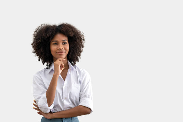 istock woman thinking about something interesting or thinking something up 1598412771
