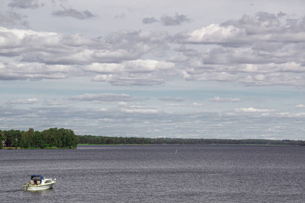istock Scenic view of a lake against sky 1598429547