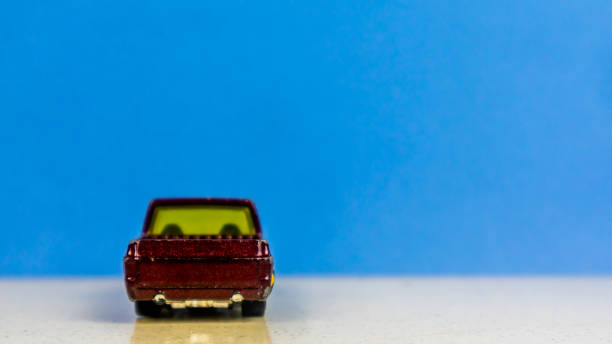istock Minahasa, Indonesia : Monday, 12 December 2022, toy car on blue background 1598522318