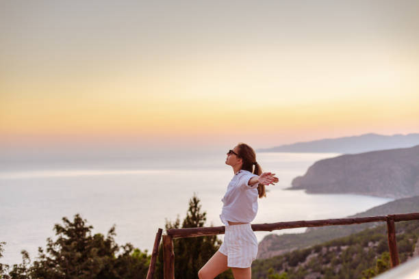 istock Feeling of freedom by the sea 1598528796