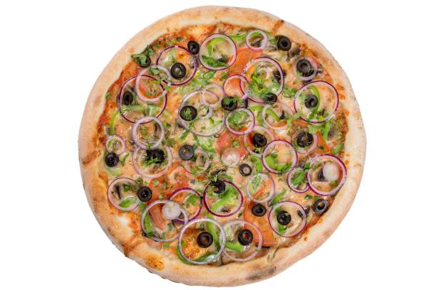 istock Pizza with tomato sauce, tomatoes and cheese 1598577603