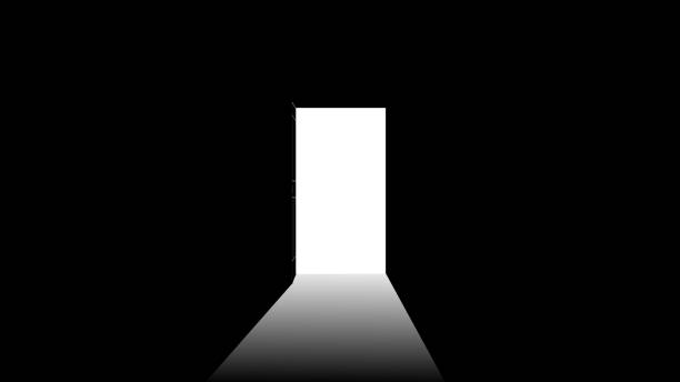 istock 4k Open door animation background 1598578144