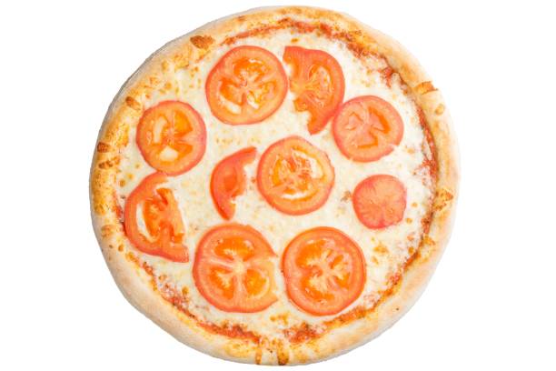 istock Pizza with tomato sauce, tomatoes and cheese 1598578151