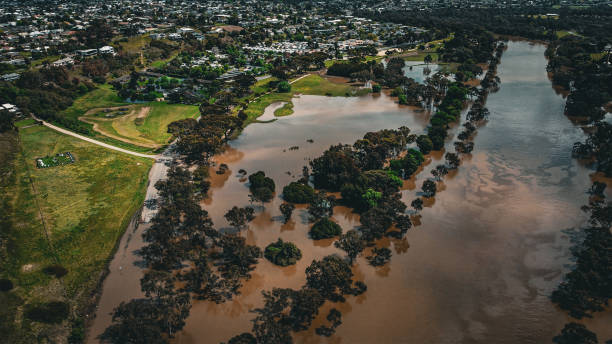 istock Barwon River Flood in Geelong 1598670581