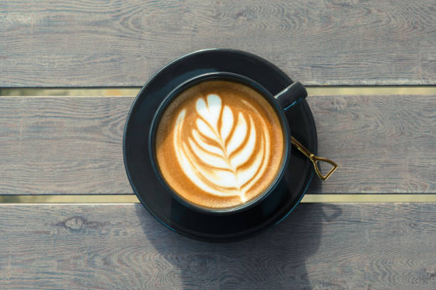 istock Cappuccino with foam art on top 1598744013