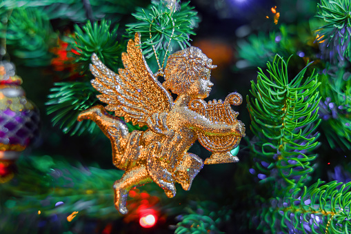 Golden Angel Ornament