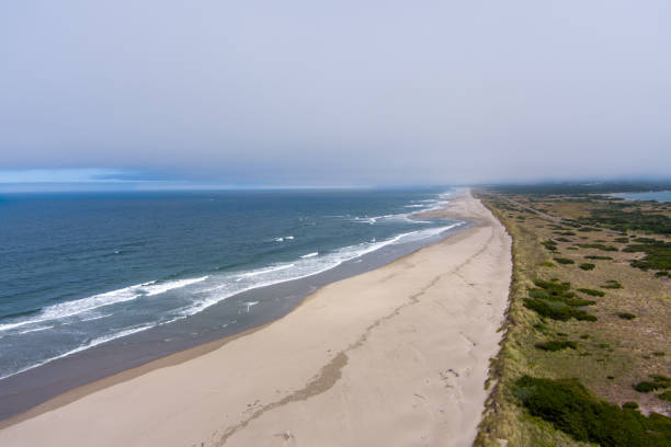 istock Aerial view of Bandon Beach 1598816470