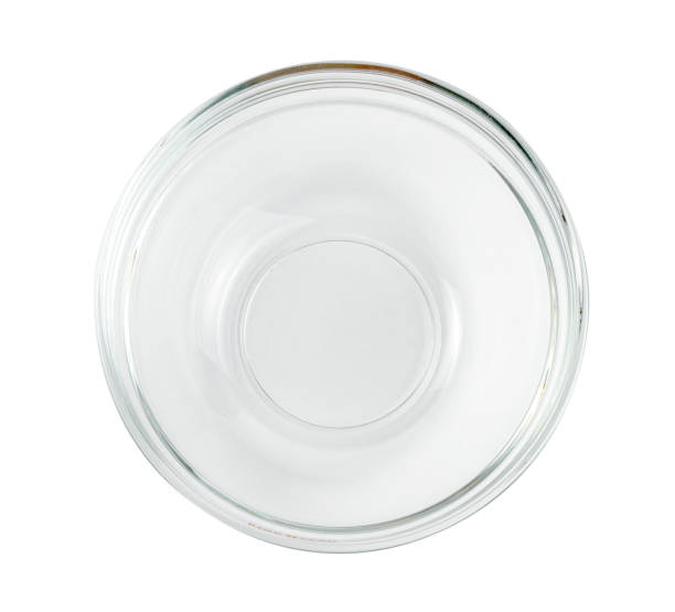 istock Transparent glass bowl isolated on white background ,include clipping path 1598827723